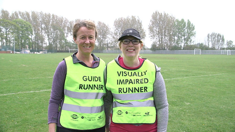 Guide Team runners, Photo : David Reeves BBC Radio Humberside