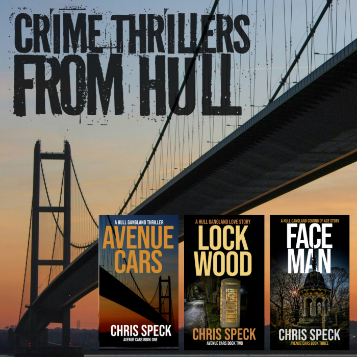 Crime thrillers from Hull - 3 books by Chris Speck