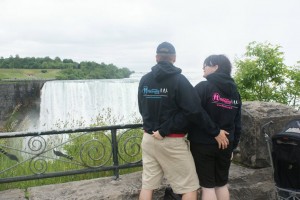 Emma and Ben - Niagra Falls, Canada
