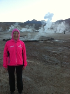 Jan in Chile- 14,000 ft above sea level.