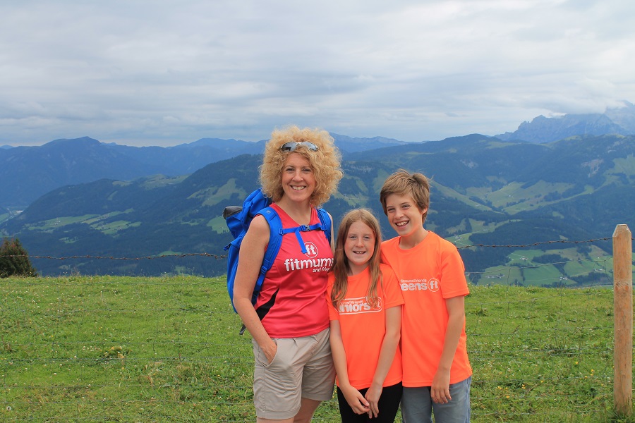Barlow family in Austria