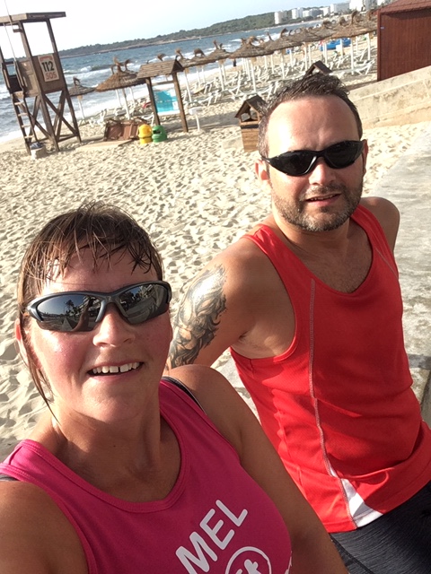 Mel and Andy at Calla Millor Majorca
