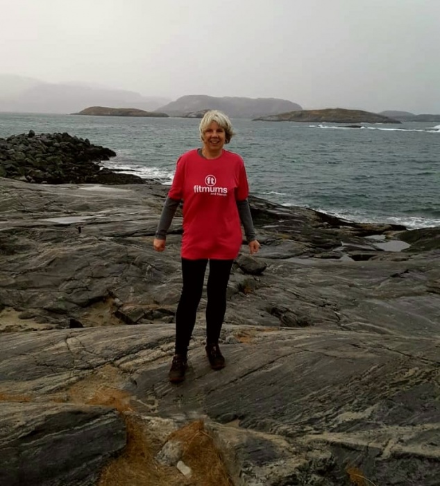 Janina at the Arctic Ocean