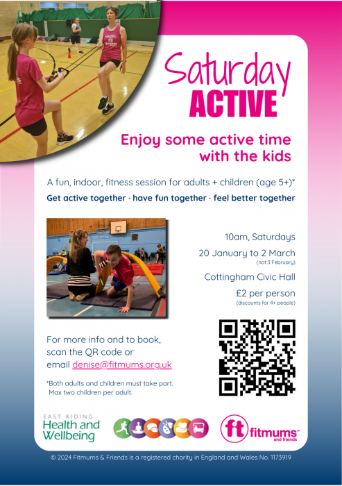 Saturday Active flyer