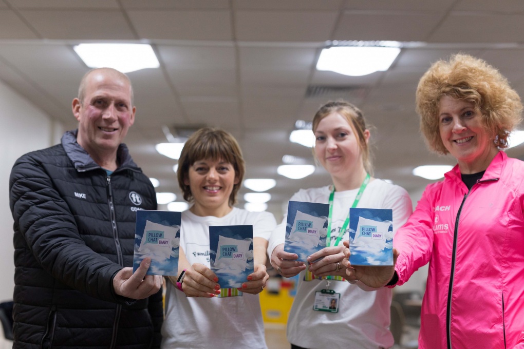 Families Together receives donation of Pillow Chat Diaries