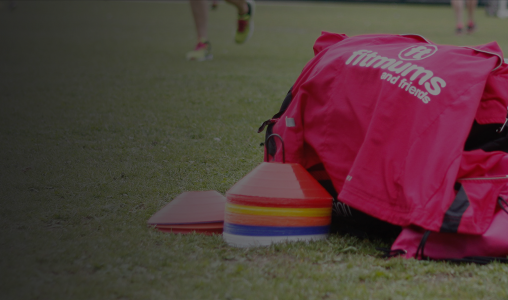 image of Fitmums kit on athletics field