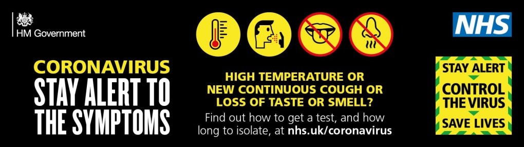 COVID-19 symptons warning