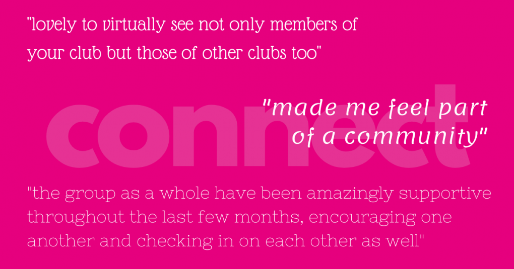 word art graphic using quotes about social connection