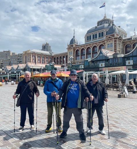 Nordic Walking Blokes take on Holland